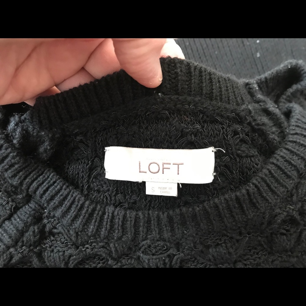 Loft Textured Knit Sweater - Picture 3 of 5